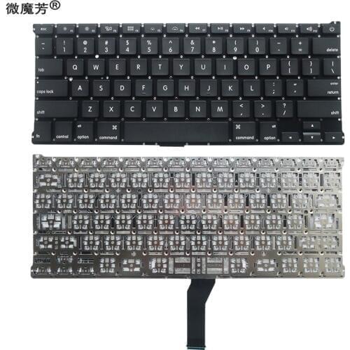 US Keyboard For Macbook Air 13" A1466 A1369 Spanish Latin Laptop keyboard MD231 MD232 MC503 MC504 2011-15 Years