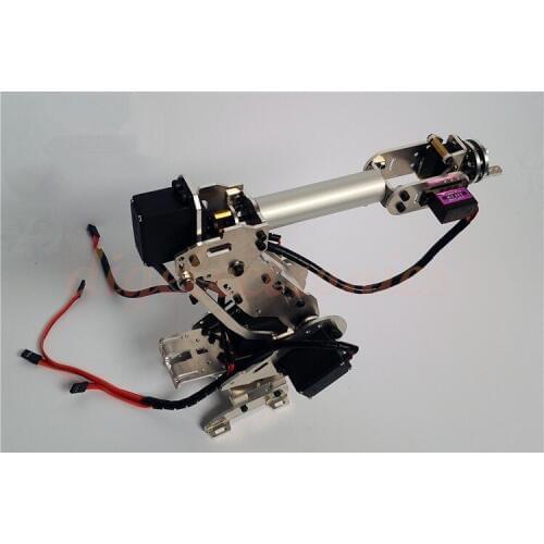 6 Degree of Freedom Mechanical Arm Metal Industrial Robot Arm Robotic With Servo MG996R DS3218 For Arduino DIY Robot Accessories