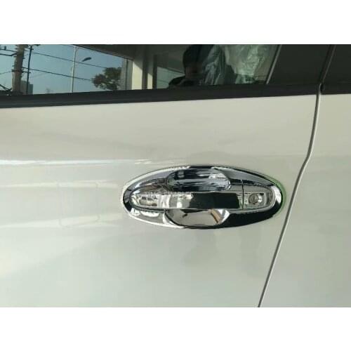 Abs Chrome Door Handle Surrounds Trims For 2018 2019 2020 Subaru Impreza Crosstrek XV accessories