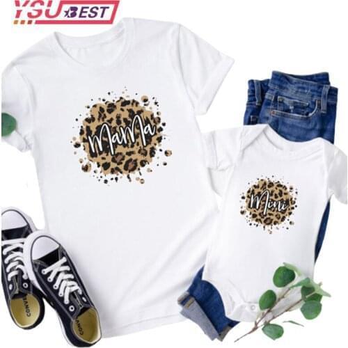 New Family Matching Clothes Mother Father Daughter Son Kids Baby T-shirt Parent-child I Love My Family T-shirt Short Sleeve Tops