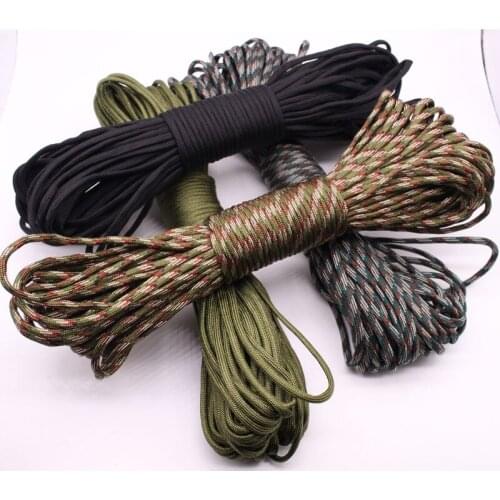 Paracord Parachute Cord Lanyard Rope Mil Spec Type III 7 Strand 30 m Climbing Camping survival equipment Climbing rope