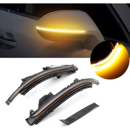 LED Dynamic Turn Signal Lamp Rearview Mirror Indicator Blinker Repeater Light For Audi A7 S7 RS7 4G8 2010-2016