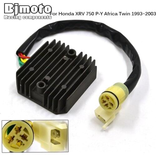 YHC SH538D-13 Motorcycle Metal Voltage Regulator Rectifier Motorbike For Honda XRV 750 P Y Africa Twin 1993 - 2003