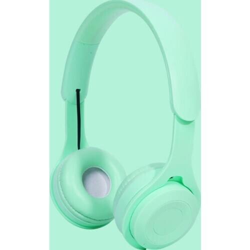 Factory supply Wireless Bluetooth Macaroon headphone stereo headset music earphone with mic for mobile ipad iphone huawei