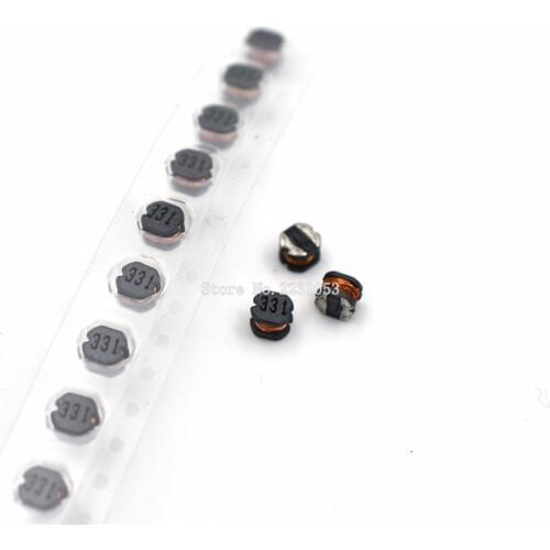 10PCS/LOT CD43 330uH 330UH 331 SMD Power Inductor 4.5*4.0*3.2mm SMD Inductance