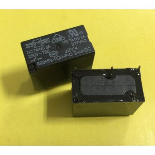 10PCS/lot 100%Original New Relay 892H-1CH-C 892H-1CH-C-12VDC 892H-1CH-C-24VDC 892H 1CH C 12V 24V 5PIN 7A Power signal
