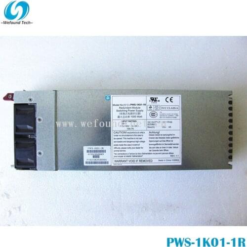 100% working power supply For PWS-1K01-1R 1000W Fully tested