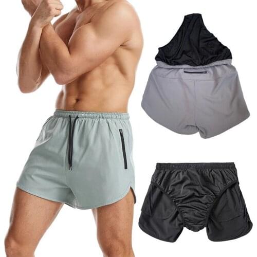 2021 New Men Sporting Running Shorts men Casual Bodybuilding Sweatpants Fitness Short pants Jogger Gyms men sport brand Shorts