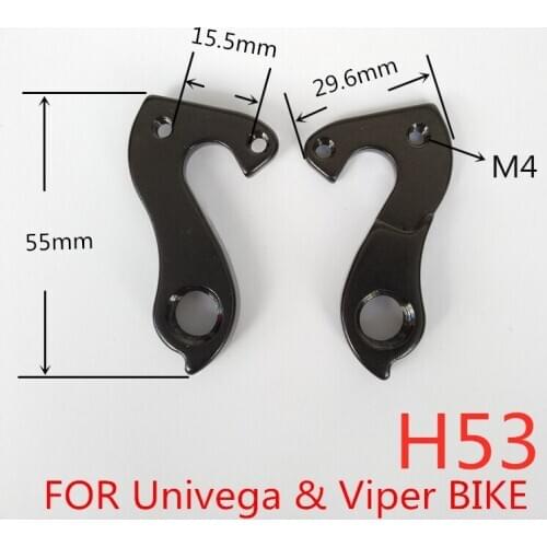 5pc Bicycle gear rear derailleur hanger alloy mech dropout road mtb For Univega Viper Rear Derailleur Hangers Mech Gear Dropouts