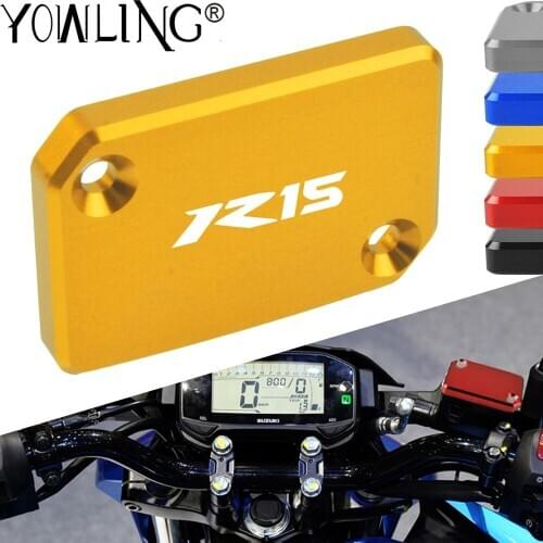 For YAMAHA YZF R15 V3 R15-V3 R15V3 2017 2018 2019 2020 Motorcycle CNC Accessories Front Rear Brake Fluid Reservoir Cap Covers