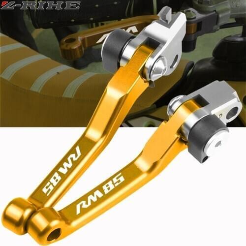 For Suzuki RM85 RM 85 2005-2017 16 CNC Aluminum Motorcycle Motorbike DirtBike Dirt Pit Bike Motocross Pivot Brake Clutch Levers