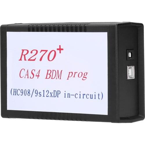 R270+ BDM Auto Key Programmer ABS Portable Fit for Mercedes Benz EZS AU Plug 110‑240V Auto Programmer Tool