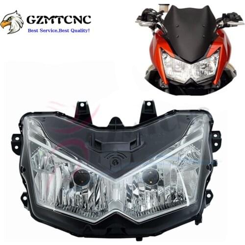 Black Front Headlight Headlamp Head Light Assembly Lamp Replacment for Kawasaki Z1000 Z 1000 2010 2011 2012 2013 10 11 12 13