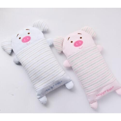 Cartoon Childrens pillow Cotton and stuffed buckwheat Soft baby pillow