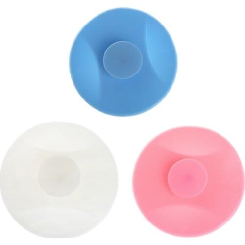 Shower Drain Stopper Floor Drain Rubber Circle Silicone Plug for Shower Bathtub Plug Bathroom Leakage-proof Drain PVC Sink Basin
