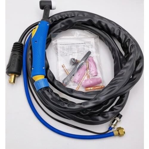 WP-17 TIG-17 Air Cooled Argon Arc Welding Torch 4M for TIG Welder seperate type (with10-25 connector)