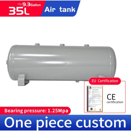 Jianyue Small 20L 30L 50L industrial vacuum buffer tank air pump air storage cylinder compr horizontal air tank