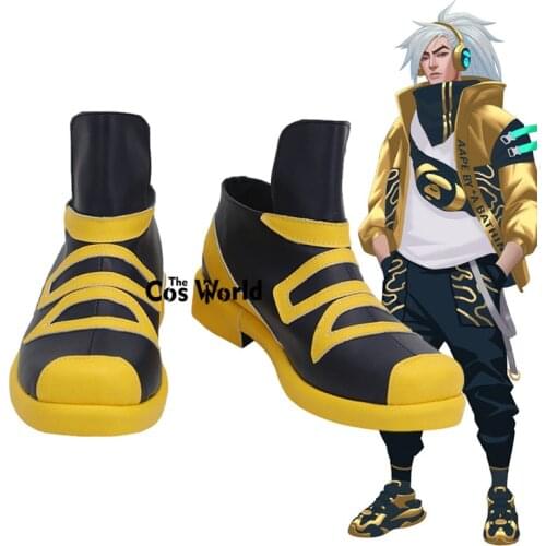LOL True Damage Yasuo Games Customize Cosplay Shoes Boots