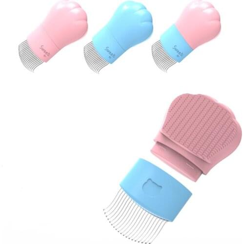 Multifunction Pet Bionic Cat Tongue Beauty Massage Tool Cat and Dog Hair Comb New Creative Pet Cleaning Products