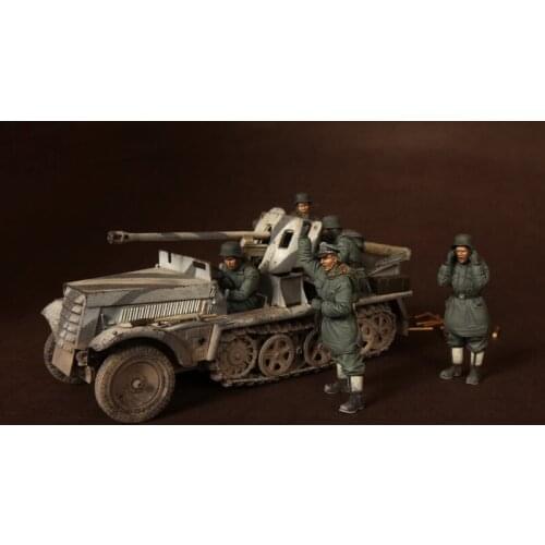 New Unassembled 1/35 ancient warrior include 5 (NO CAR 5 figures with accessories ) Resin Figure Unpainted Model Kit