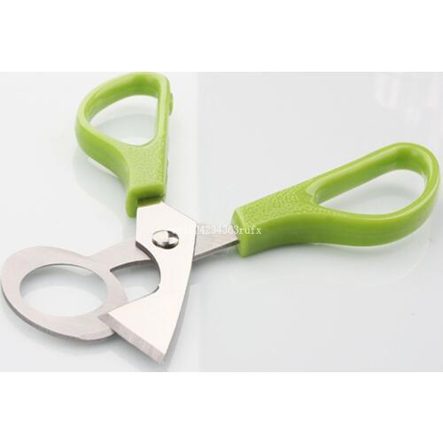 Egg Shells Scissors Stainless Steel Pigeon Quail Bird Cutter Opener Egg Slicers Cigar Cutter Kitchen Tool Clipper