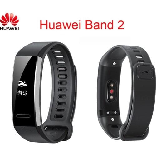 Original Huawei Band 2 B19 Smart Bluetooth Bracelet For Swimming Wristband Heart Rate Monitoring Push Message Waterproof