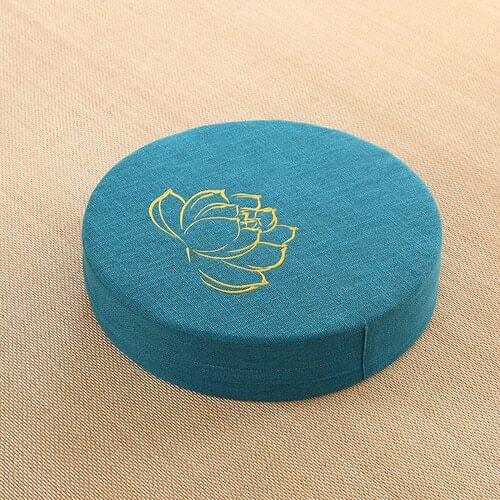 40x6CM Yoga Meditation Cushion Tatami Mat Removable and Washable Round Living Room Bedroom Floor Mats