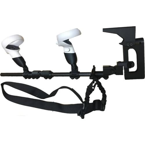 Stable VR Shooting Bracket Gun Holder for Oculus Quest 2 VR Game Controller Stable Shooting Stand Holder Accessories