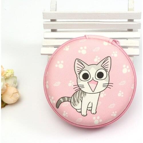 Mini Earphone Storage Bag Case Headset Earbuds Key Coin Hard Holder Box Carrying Hard Hold Case Memory Card Ear Pads
