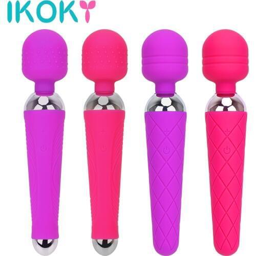 Powerful Wand Vibrator G Spot Anal Massager Sex Toys for Women Clitoris Stimulator Female Masturbator Dildo Erotic Sextoys Adult