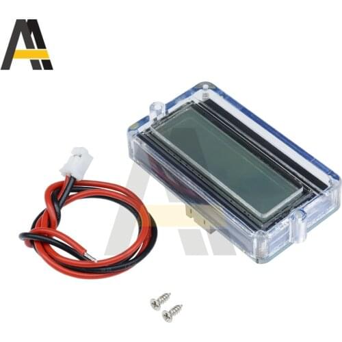 10S Waterproof TH01 LCD 36V Lithium Battery Capacity Indicator Lipo li-ion Remaining Power Tester Digit Meter 10 Cells