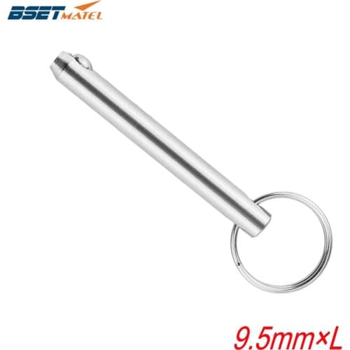 3/8inch 9.5mm Stainless Steel 316 Marine Grade Quick Release Ball Pin for Boat Bimini Top Deck Hinge Marine Boat Accessories
