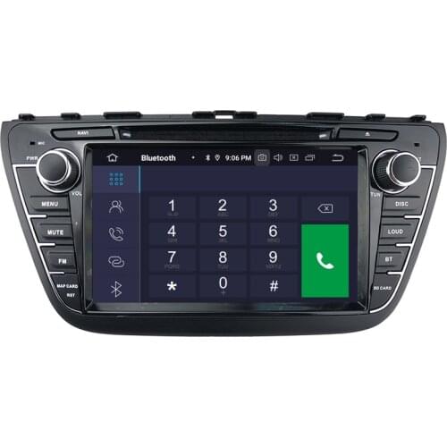 8" Octa-Core Android 10.0 OS Car DVD Multimedia GPS Radio System Player for Suzuki SX4 S-Cross 2013-2018 with 4GB RAM 64GB ROM