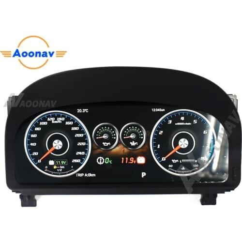 Android 9.0 Car LCD Meter instrument dashboard screen GPS Navigation For Toyota Vellfire Alphard 20 2008-2014 Multimedia player