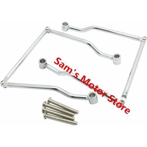 Side Luggage Support Motorcycle Saddle Bag Bracket for Steed 400/600 Magna 250/750