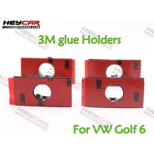 4 Pcs PDC OPS Parking Sensors 3M glue Holders Support For 5KD 919 275 B Sensors For VW Golf 6
