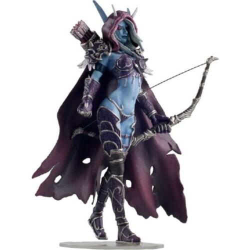 14CM Windrunner Darkness Ranger Lady PVC WOW Sylvanas Action Figure Toys Anime Action Figure Model Kids Toys