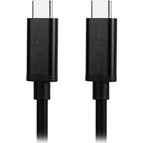 CYDZ USB4 Type-C Thunderbolt 3 Male to Thunderbolt 3 Male 40Gbps Cable for Laptop Macbook