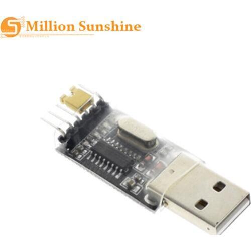 CH340 module USB to TTL CH340G upgrade download a small wire brush plate STC microcontroller board USB to serial