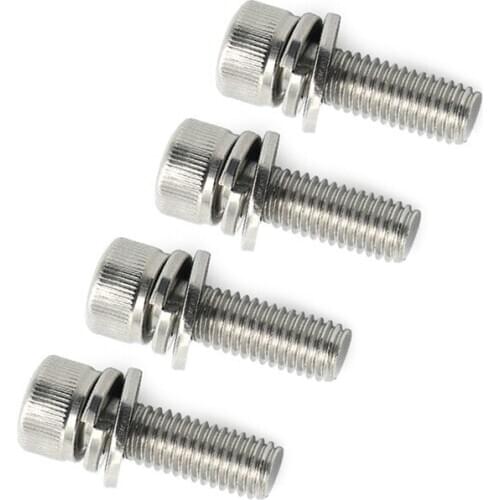 Pack of 4 Exhaust Manifold Stud Nuts Bolts Kit For Polaris Sportsman 570 600 700 800/Ranger 570 700 800 900 1000/RZR 570 800 900