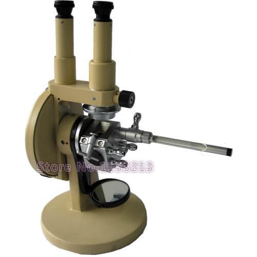Abbe Refractometer Digital Brix Monochromatic Refractometer Laboratory Optical Equipment 2W Binocular