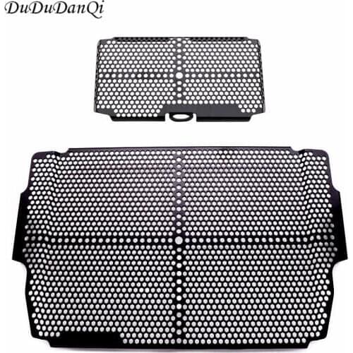 For Ducati Multistrada 1260 D/Air Enduro Pro Pikes Peak S Motorcycle Radiator Grille Guard & Oil Cooler Protection Cover