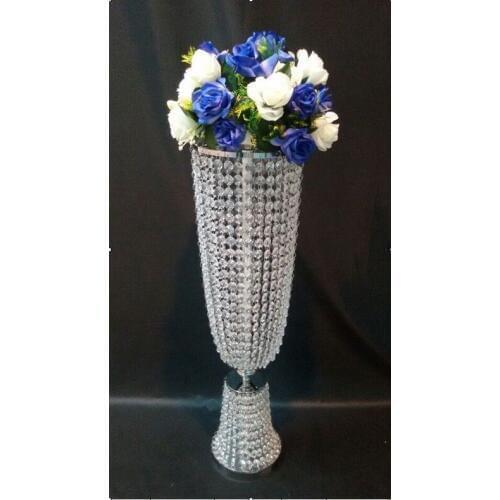 Wedding Arcrylic Crystal Table centerpiece 80cm(H) Wedding flower vase Wedding decoration 10pcs/lot