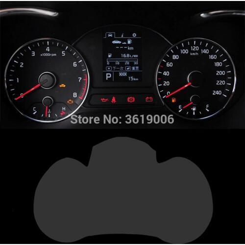 TOMMIA For KIA K3 13-17 Screen Protector HD 4H Dashboard Protection Film Anti-scratches Car Sticker