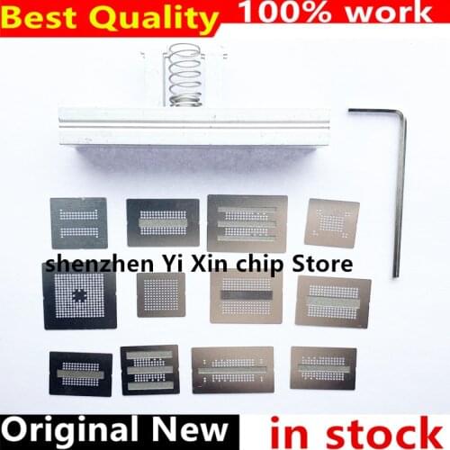 Memory Direct Heat BGA Reballing Stencils Template Holder Jig For DDR1 DDR2 DDR3 DDR5 DR2-3 DDR3-2 GDDR5 Welding Rework Repair