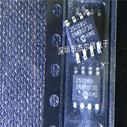 100% New&original 25C080T-I/SN 25C080-I/SN 25C080I SOP8 In Stock