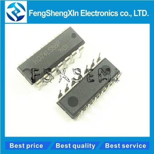 100pcs/lot HD74LS86P DIP14 HD74LS86 SN74LS86N 74LS86 IC