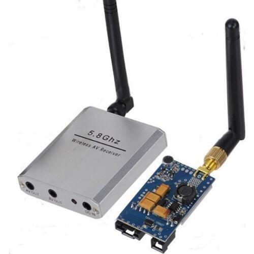 5.8ghz Audio Video Wireless Transmitter Receiver 200mW 2000m 8ch Airplane FPV