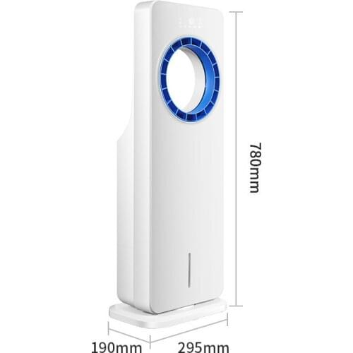 220V Bladeless Water Cooling Cooler Fan Remote Control Timer Circulation Air Purifing Electric Air Conditioner