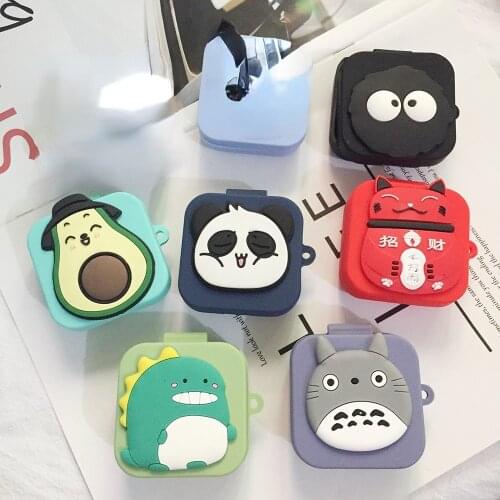 Daisy Flower Earphones Case for Xiaomi Air 2 SE Case Cute Dinosaur cartoon Non-slip Silicone Cover for Xiaomi Air 2SE Cover